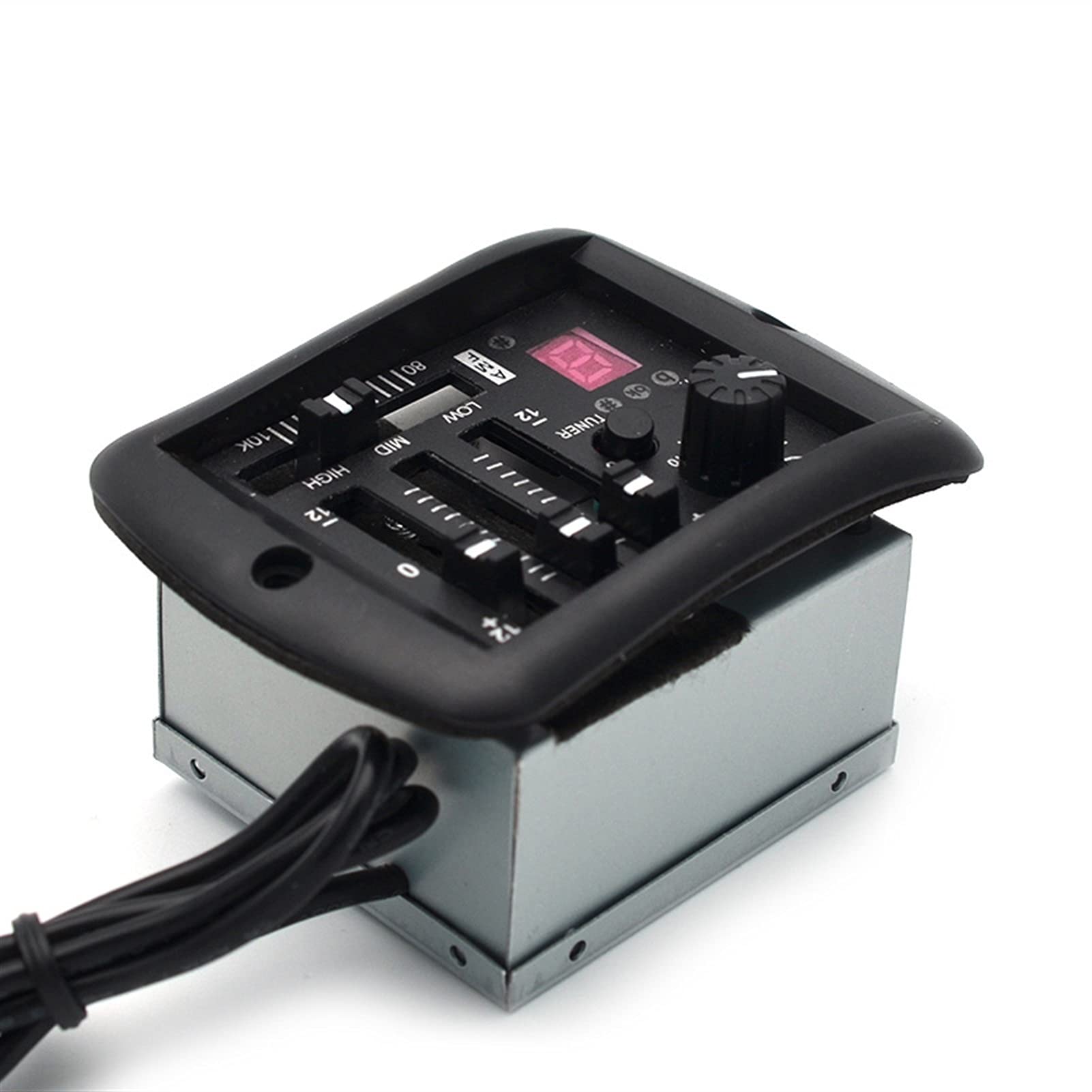 Préamplificateur Guitare 3 Bandes EQ Avec Tuner - Égaliseur Acoustique Pickup