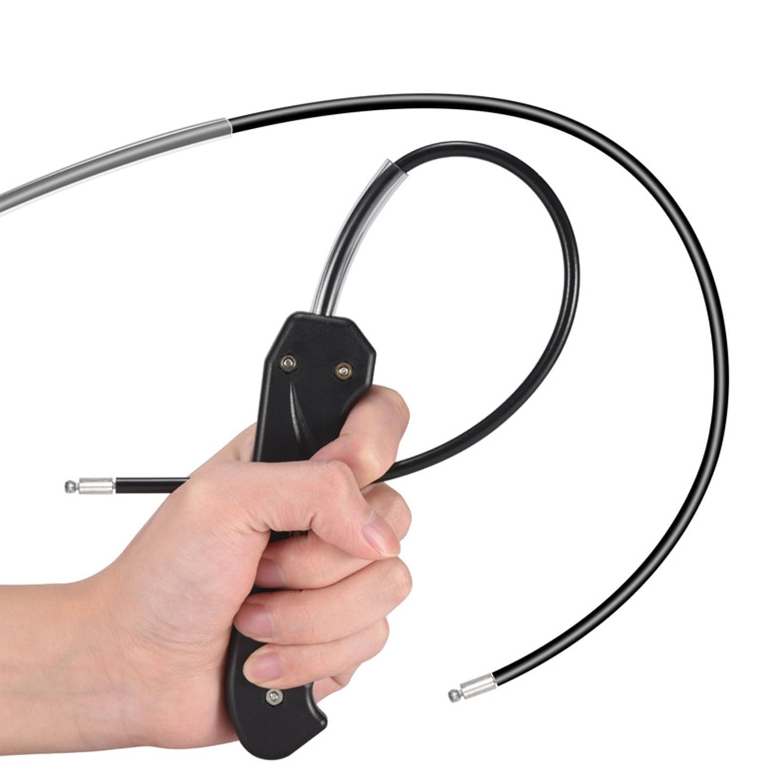 Frusta per Autodifesa, Rompivetro Portatile 16,7 pollici, Frusta Multiuso per Bicicletta, Manico in ABS, Corda in Acciaio Inossidabile, Allenamento di Arti Marziali Adulti Whip, Fitness, Bodybuilding
