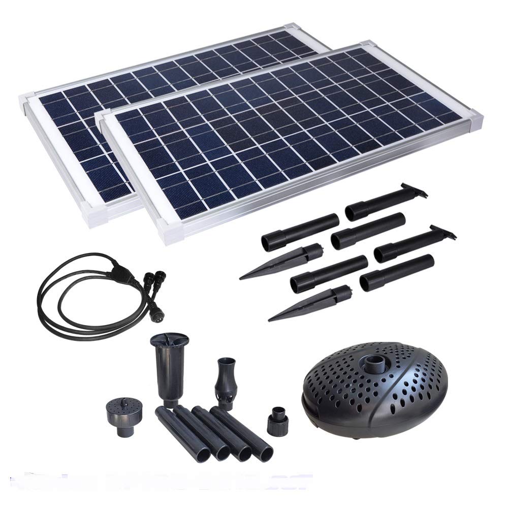 Solar Powered Fountain Pump Kit 