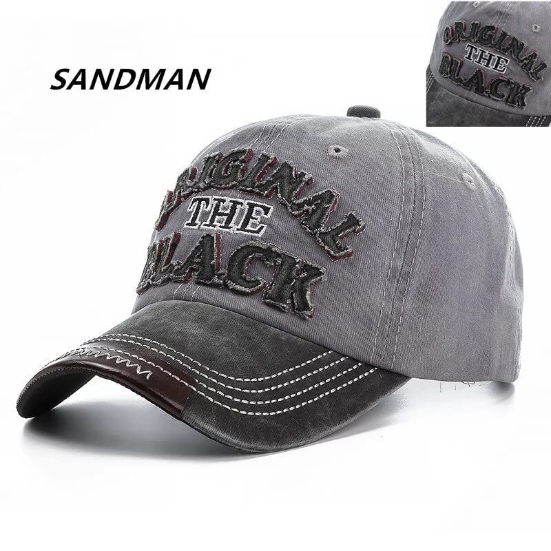 Image of Baseball Denim Adjustable Cap Sports Summer Outdoor Activities Cap for Men and Women