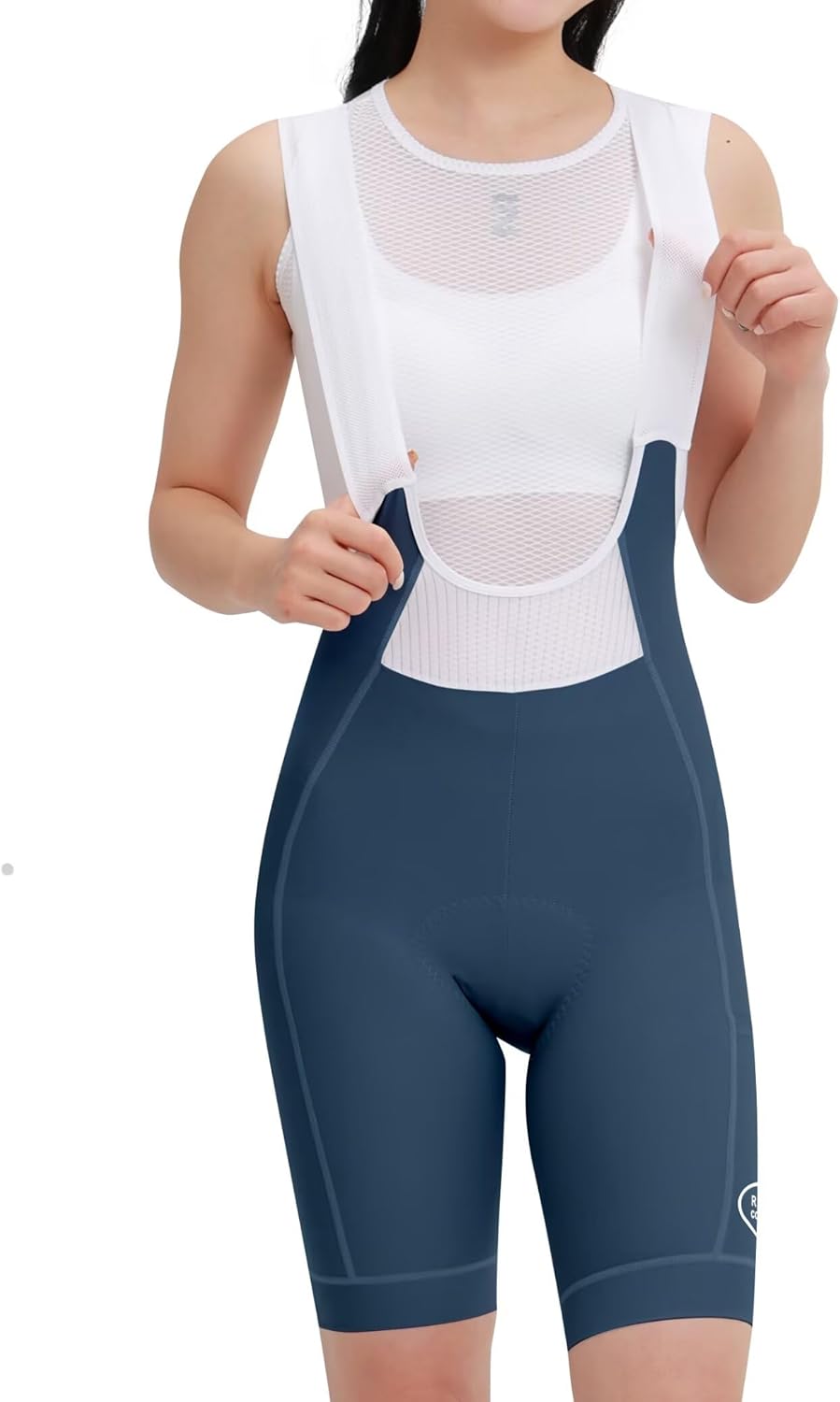 INBIKE Women's Cycling Bib Shorts 4D High Density Sponge Padded Breathable & Reflective Bike Tights with Pockets - Image 2