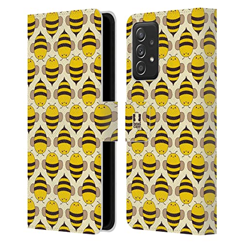 Étui portefeuille Samsung A53 5G en cuir avec fentes pour cartes