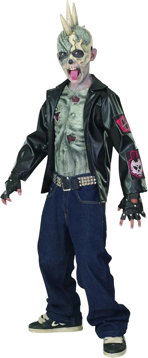 Rubie's Punk Zombie Child Costume, Medium