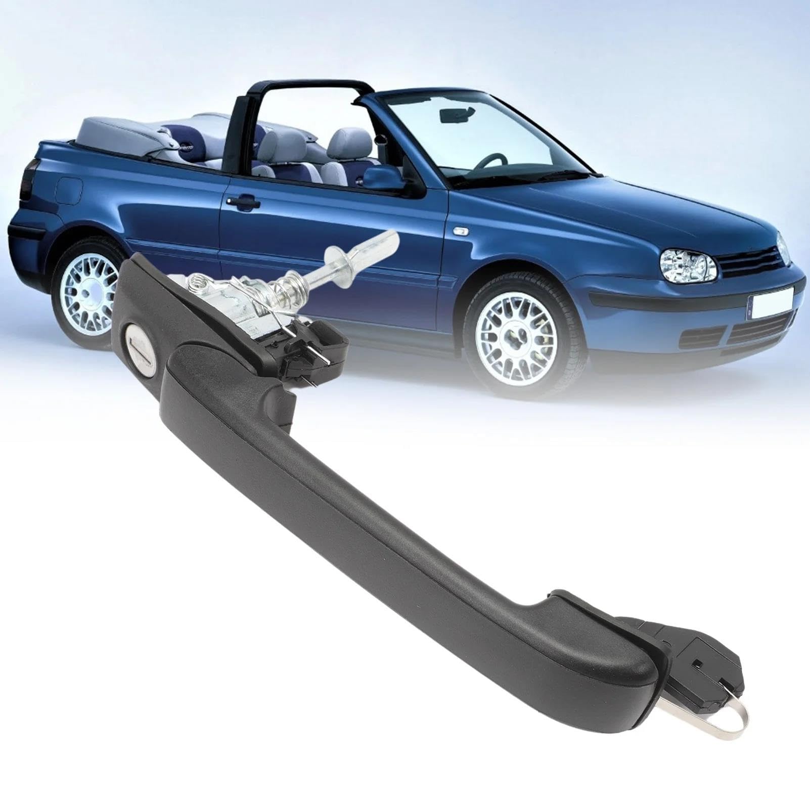 Autotürschloss 1 Set Für Golf 3 Für Cabrio Für Schließsystem Zündschloss Türgriff Schloss Schlüssel Heckklappe Schloss Schalter Tank Links Rechts Türschloss Stellmotor