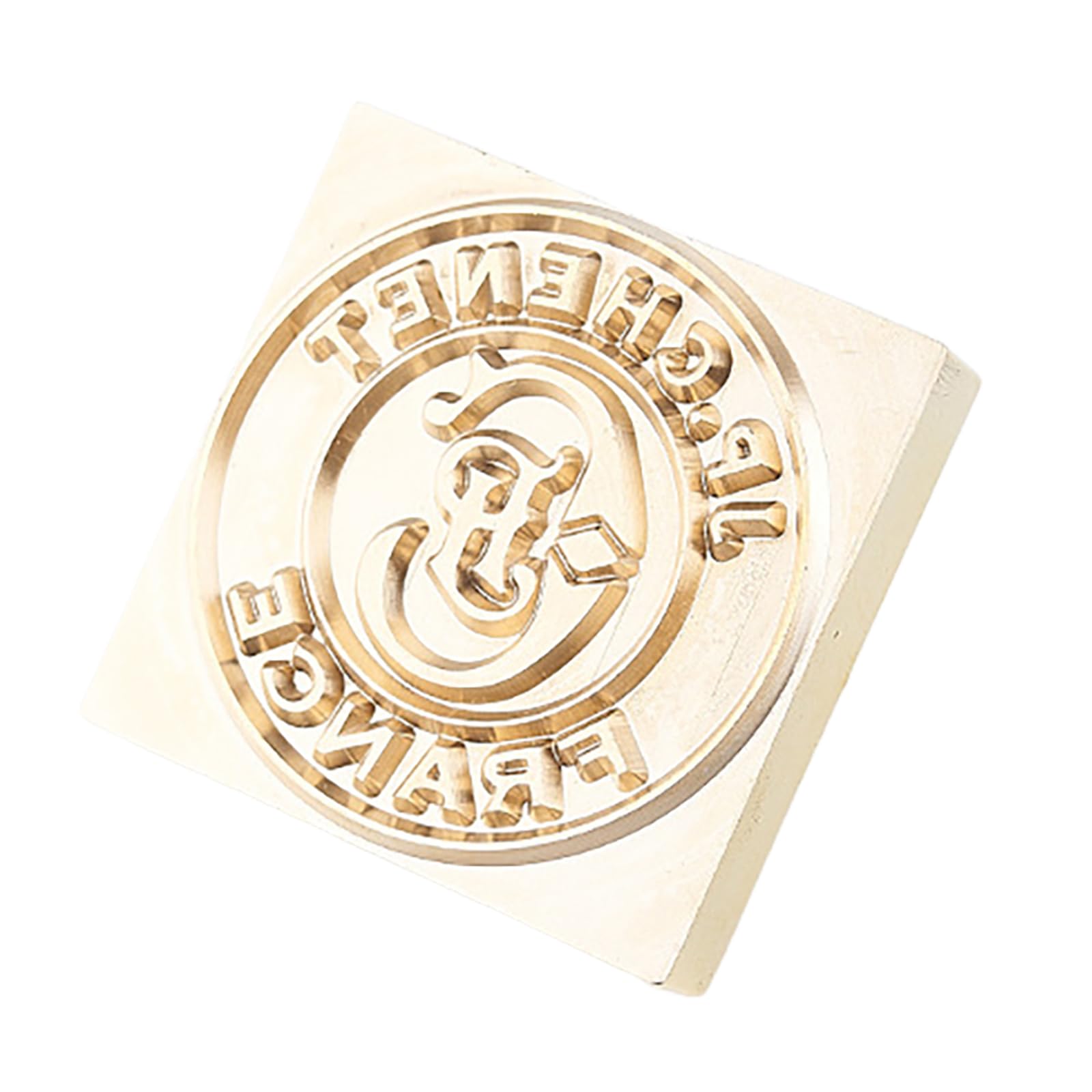 Tsophreniq Stamp Head Sealing Stamp Head with Vintage Pattern for Seal Letter Envelope Invitation Package Decoration Engraved