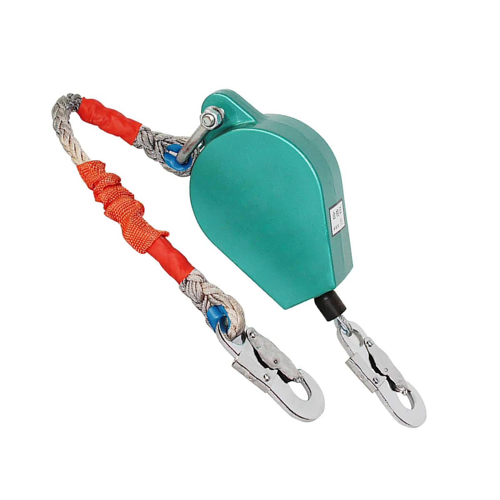 Dispositivo Anticaduta Retrattile 10 Metri - Gancio Autobloccante - Doppia Sicurezza - Carico 150kg - Foto 5