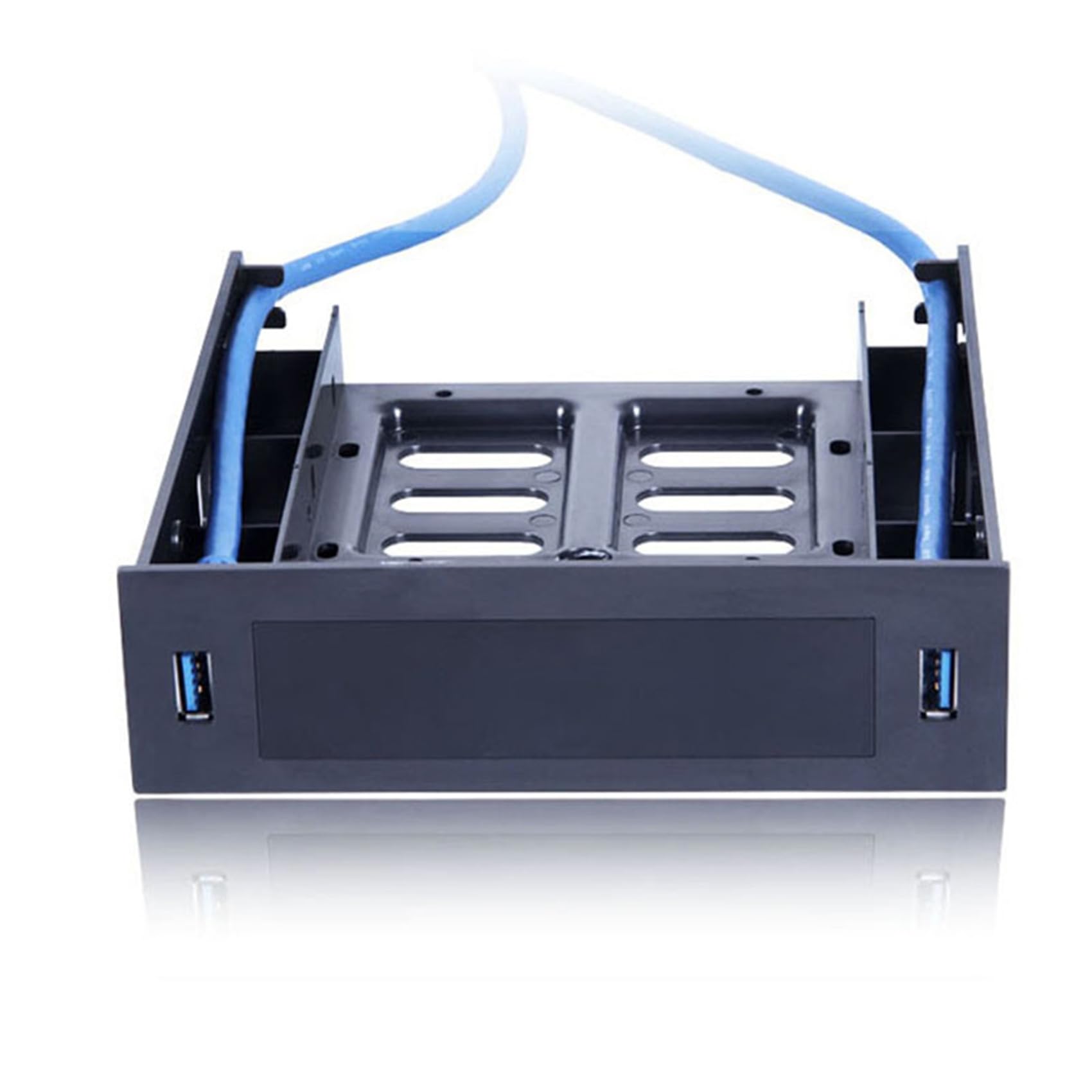 8 sztuk 2 x USB 3.0 osłona przednia z urządzeniem 3,5/HDD lub 2,5 SSD/HDD na dysku 5,25 do uchwytu na napęd optyczny