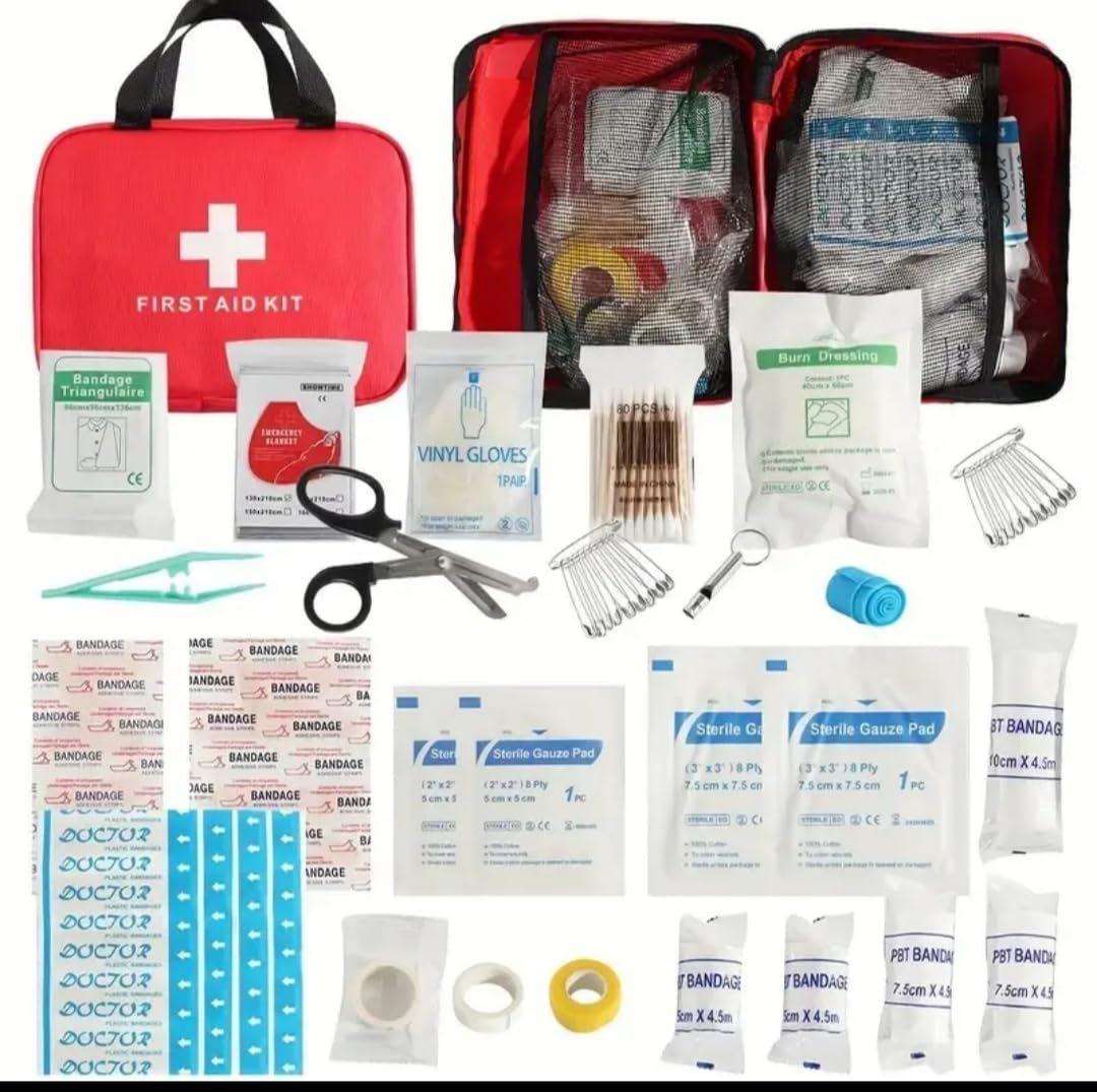 Kit Supervivencia Especial apagon Completo! Mochila potabilizador Camping Gas Radio a manivela Linterna etc