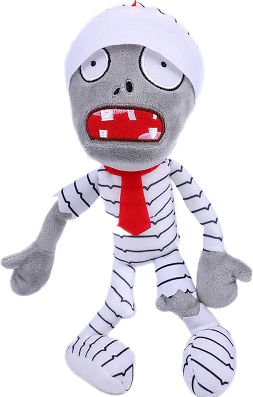12" 1 PCS PVZ Plant and Zombies Plush Toys PVZ Figures 1 2 Stuffed Soft Doll Mummy Zombies Great Gifts for Boys and Girls New