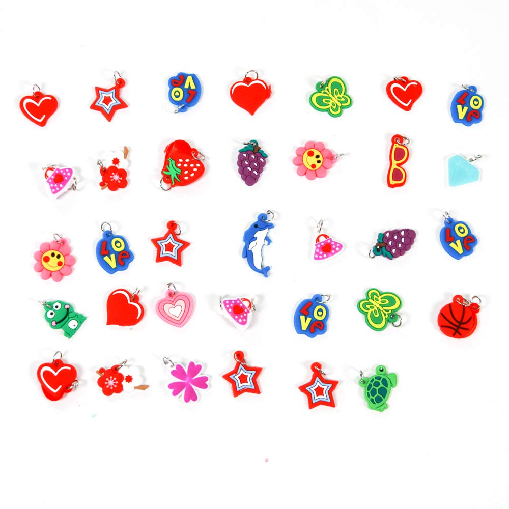 ONECK Elastico Bands Kit 15000 DIY Elastici Colorato Nastri Box per Lavorare a Maglia Giocattolo per bracciali Collana per Bambini