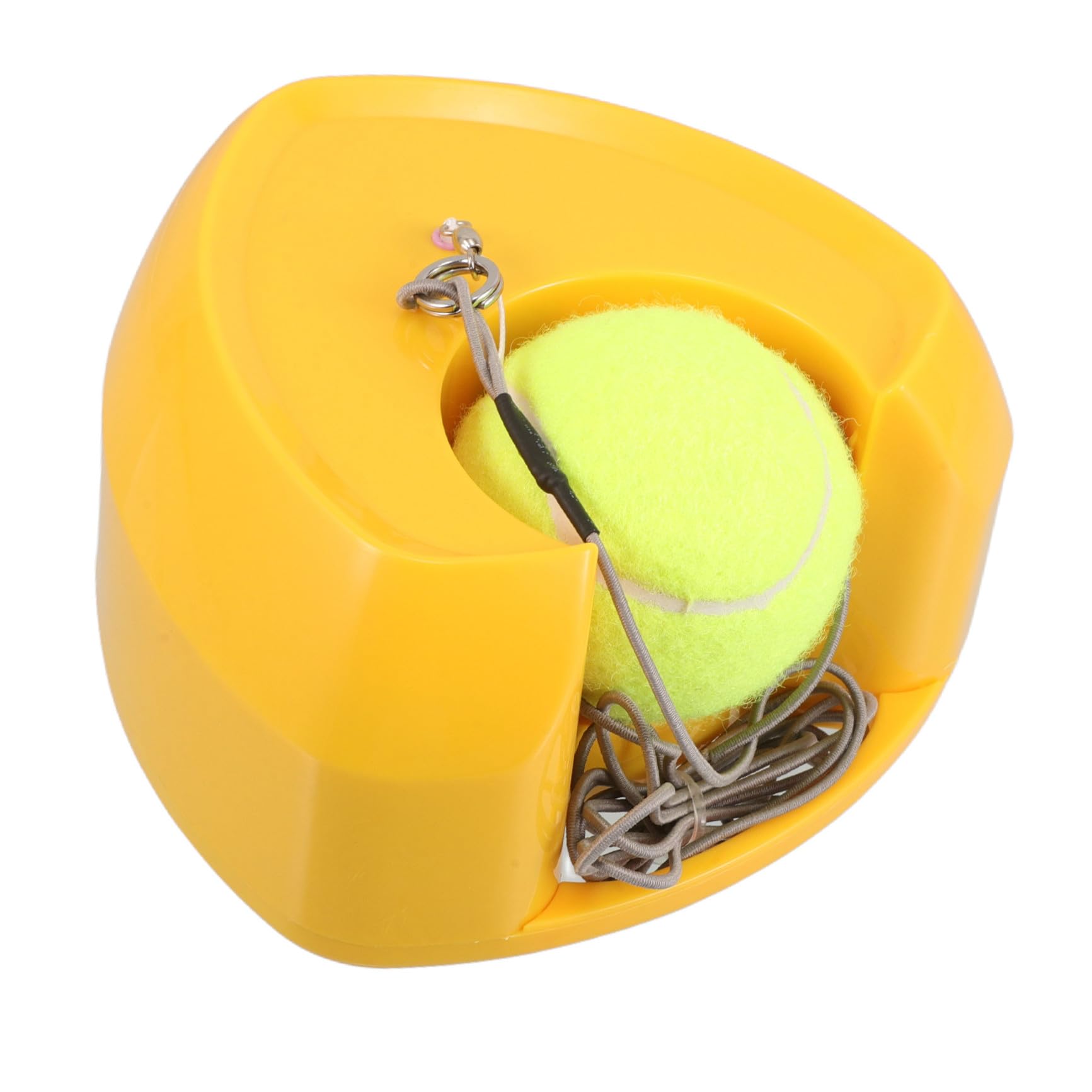 TOYANDONA Base De Entrenamiento De Tenis con Reboteador De Pelota Herramienta De Autoentrenamiento Portátil para Práctica De Tenis Casa o Patio