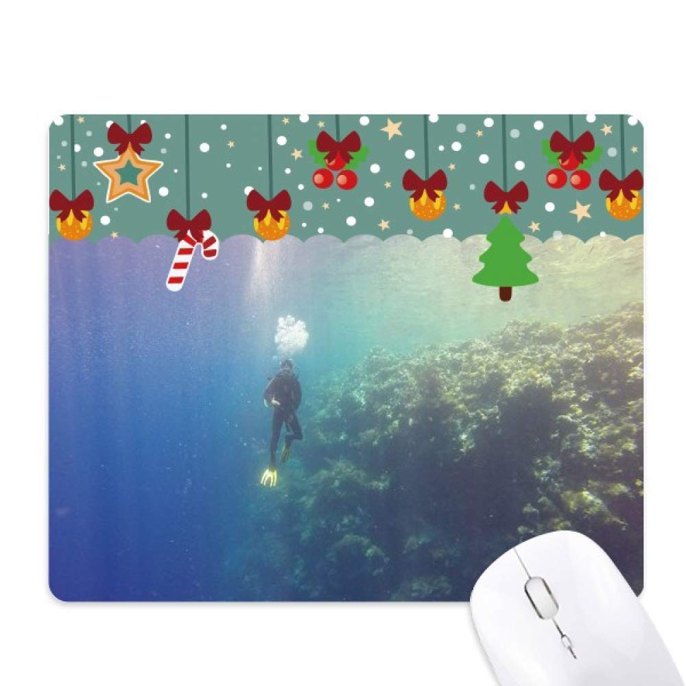 Tapis de Noël Ocean Water Plongée, le cadeau de bureau idéal - 5