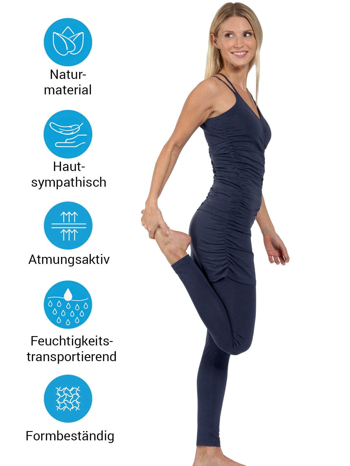 Magadi Yoga Rock Leggings Lara aus Naturmaterial