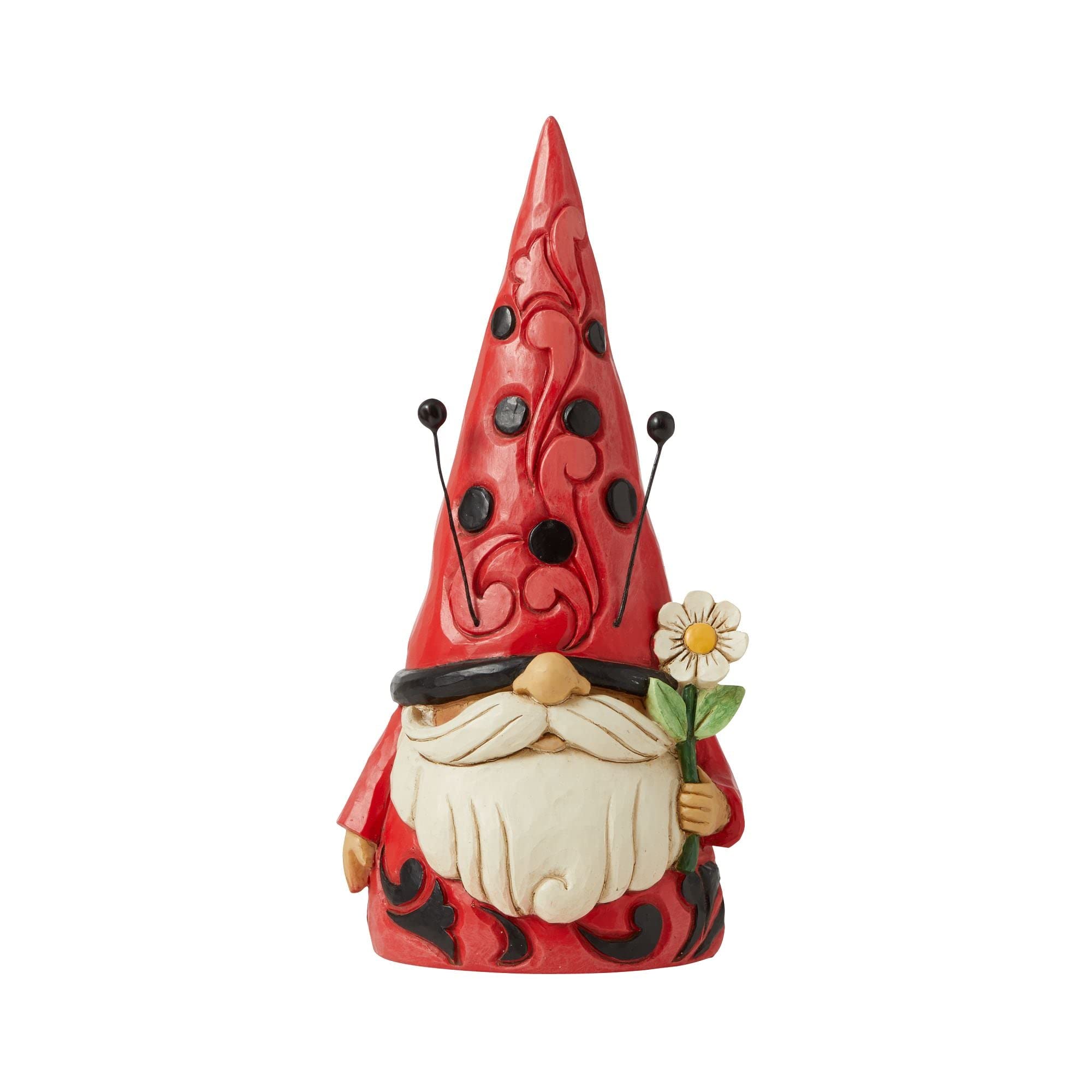 Enesco Jim Shore Heartwood Creek Marienkäfer-Zwergfigur, 16,5 cm, Mehrfarbig