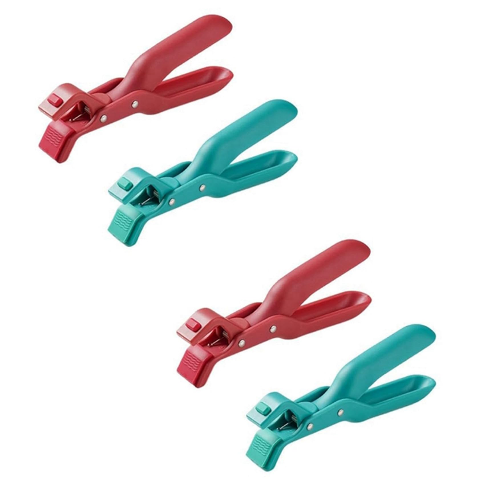 Hndhbfgrt 4X Multi-Purpose Anti-Scald Bowl Holder Clip for Kitchen, Anti-Scalding Hot Plate Tongs Bowl Clips C