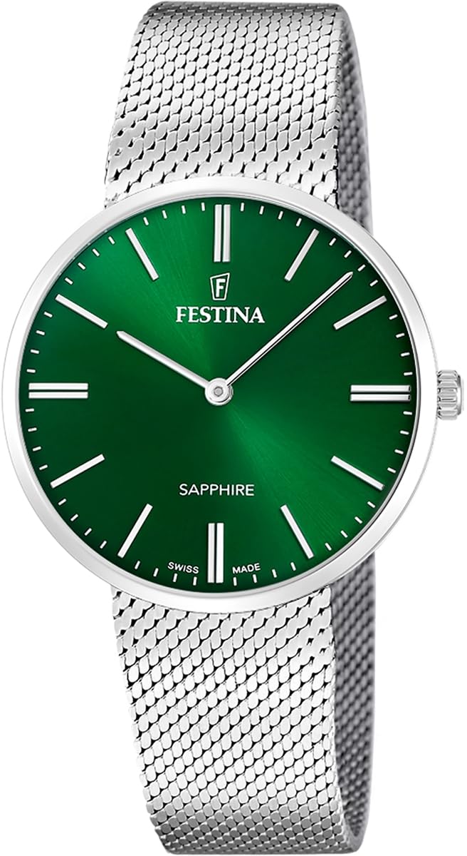 Festina - Festina Orologio Uomo Swiss Made In Acciaio F20074/3 - F20074/3 - 4