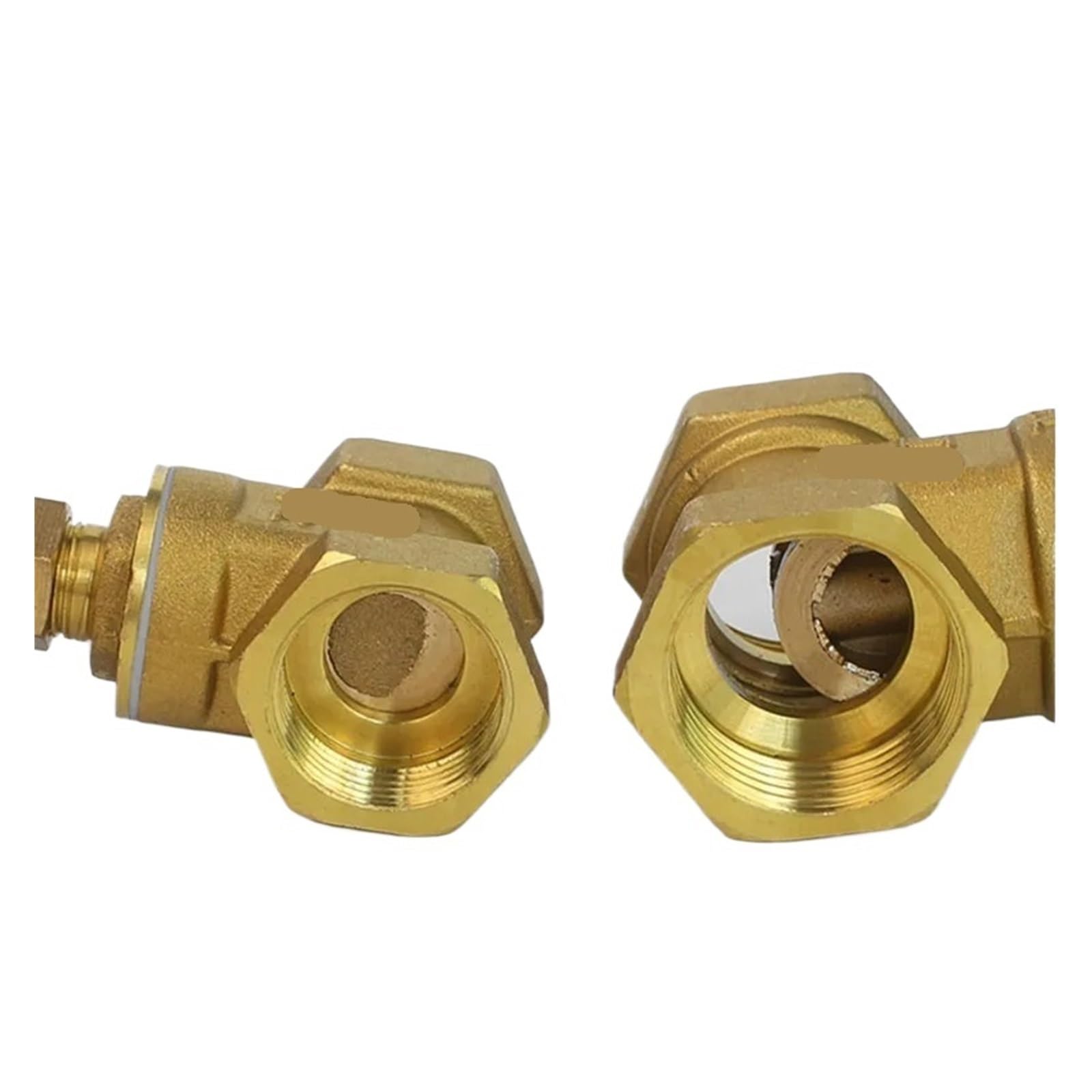 1/2" 3/4" 1'' Saracinesca in ottone a due vie con filettatura interna DN15 20 25 Valvola deviatrice valvola acqua Saracinesca con filettatura interna(1/2",CN)