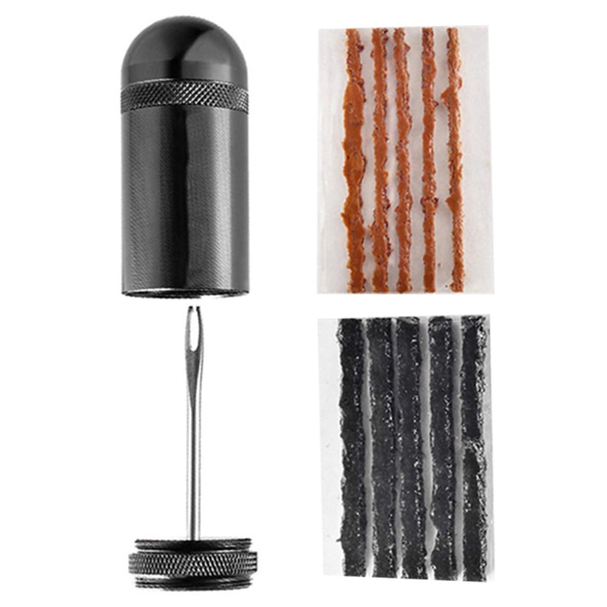 BRIGHTFUFU Tire Repair Kit Professional Strip Bike Repair Tool Set Cycle Tire Plug