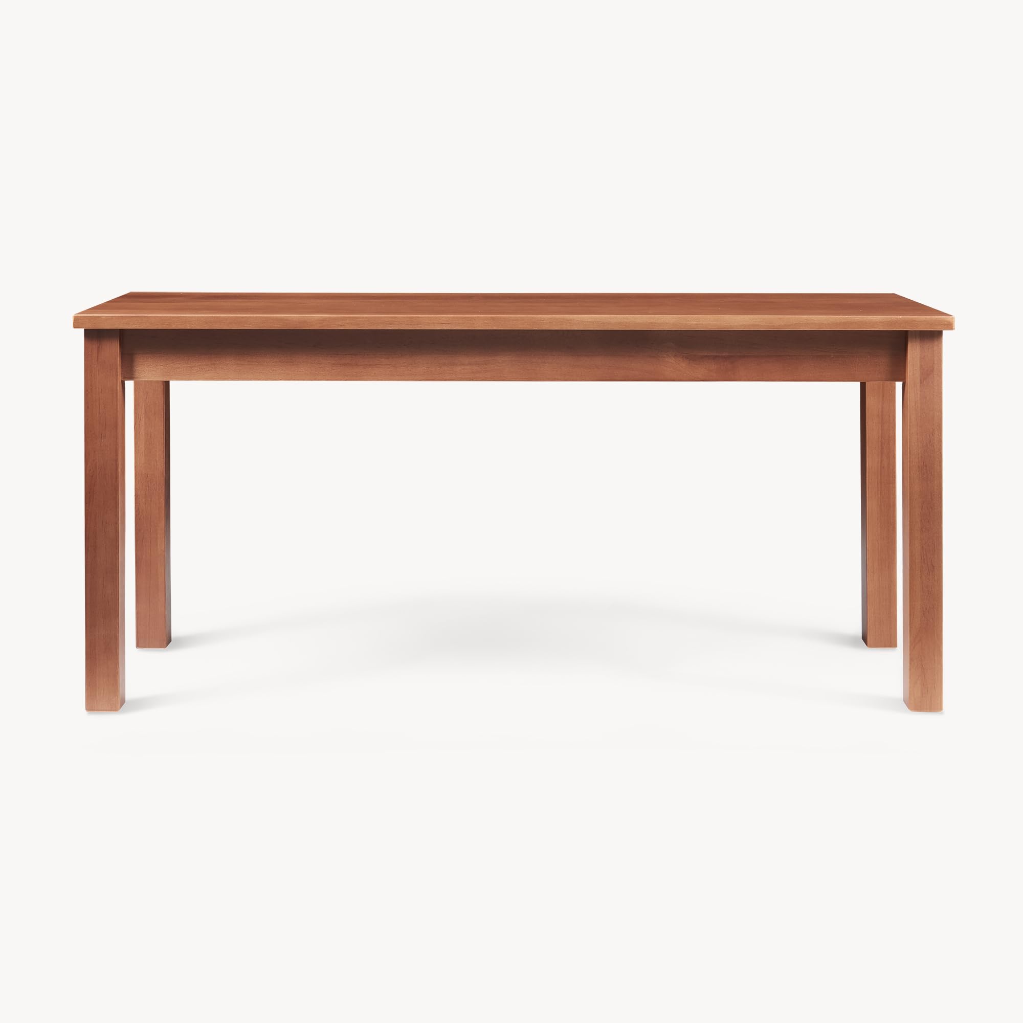 [en.casa] Banc de Salle à Manger Banquette avec Protections de Sol Siège Confortable Assise Spacieuse Excellente Stabilité pour Invités Fêtes Bois de Pin 100 x 35 x 45 cm Effet Noyer