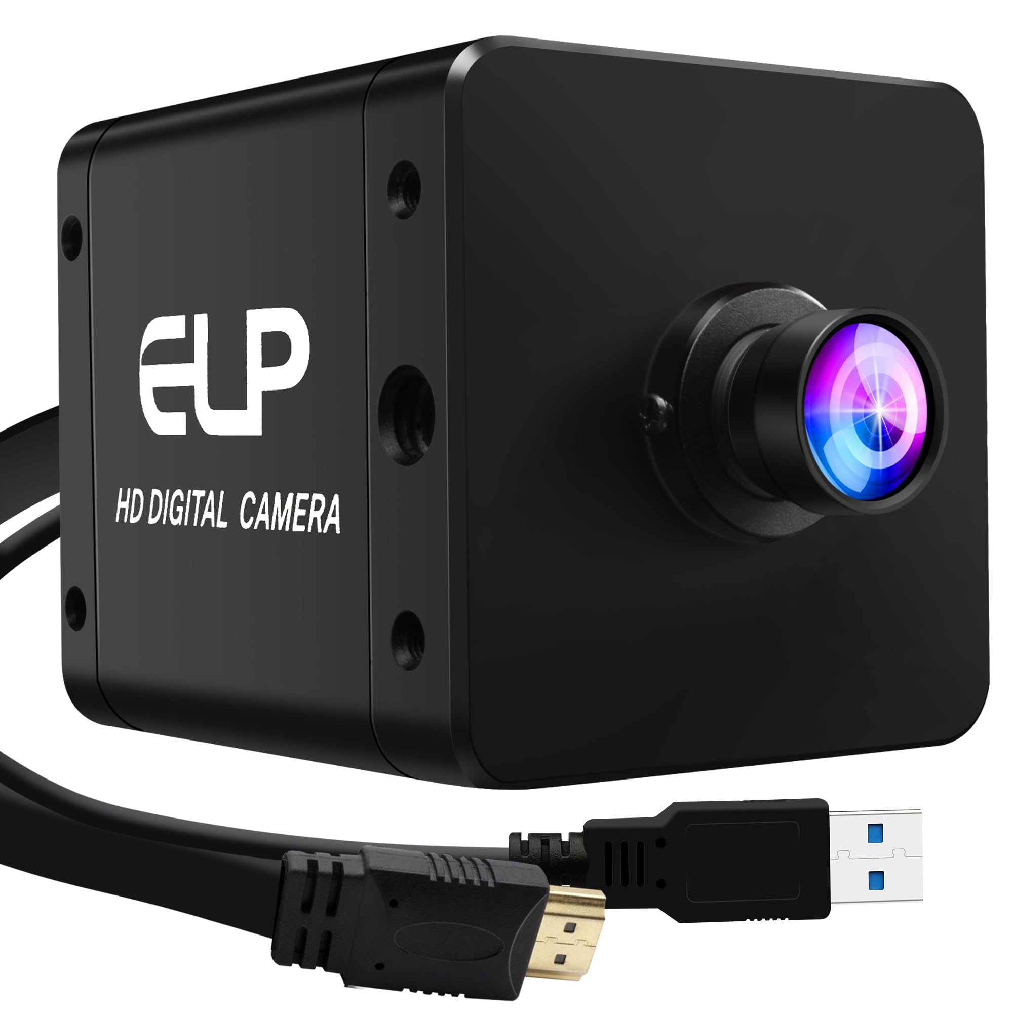 Amazon.com: ELP 4K 60fps USB3.0 HDMI Camera H.264 Wide Angle High