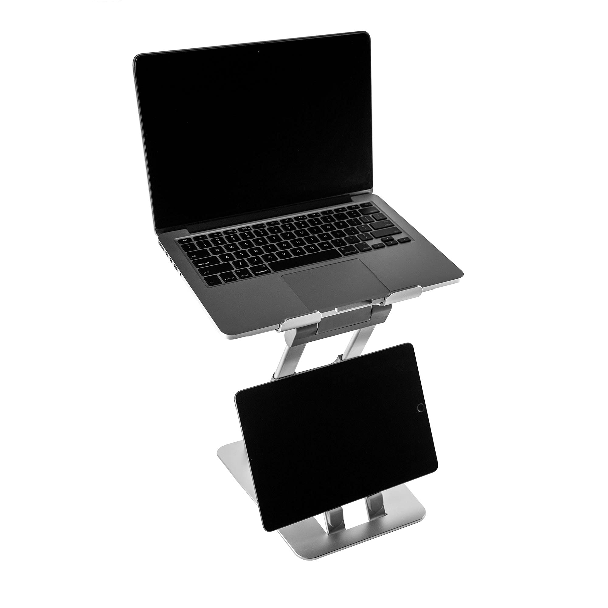 obVus Solutions minder Laptop Tower with Integrated Smartphone Stand