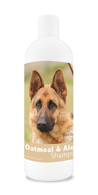 Healthy Breeds Oatmeal Shampoo with Aloe, German Shepherd , 16 oz.