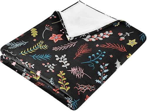 Miniatura 2 de FRODOTGV Christmas Cute Scandinavian Fluffy Blanket Holiday Flannel Fleece Blanket Lightweight Warm Throws 60"x90" for Living Room, Living Room,