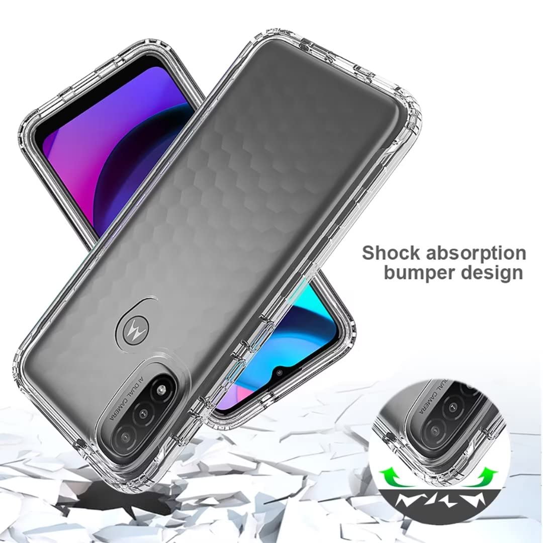 iVoler Cover per Motorola Moto E20 / Moto E30 / Moto E40, [Protezione Antiurto di Grado Militare] Custodia Sottile Morbida in Silicone TPU