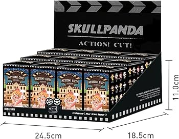 Amazon.co.jp: POP MART スカルパンダ アクションカットシリーズ - 1個