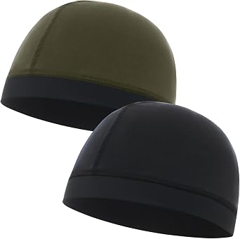 Cotton Stocking Wave Cap for Men, Wave Caps for 360 540 720 Waves, Good Compression Over Durag Sleeping Skull Hat