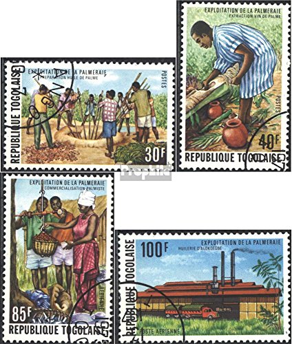 Prophila Collection Togo 1106A-1109A (Completa Edizione) 1975 Il Utilizzo Il Olio di Palma (Francobolli per i Collezionisti)