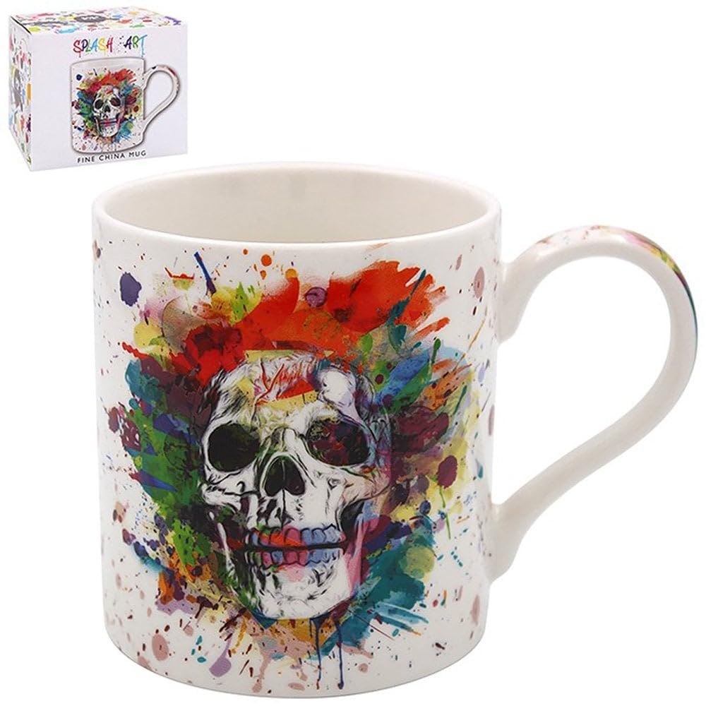 Lesser & Pavey Multi British Designed Loving Quotes Plaque | Loving Message Plaque For Home Or Office | Great Friendship Gifts For Birthdays (Graffiti Skull Mug)