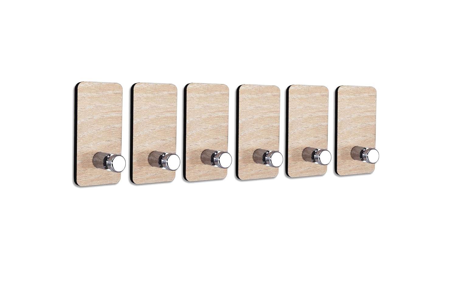 Zenovia Acrylic Key Holders - Adhesive Wall Hooks -24