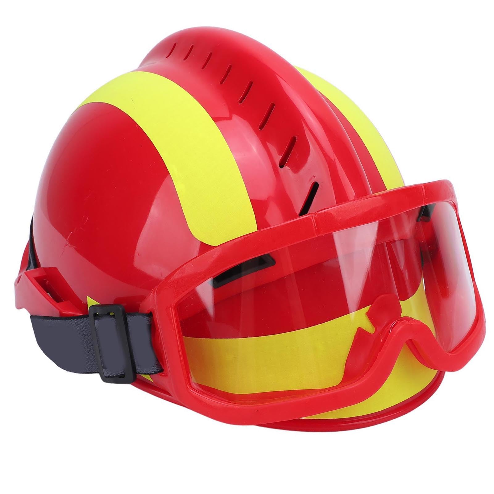 Walfront Rescue Hat Hat Casque de sécurité Industrielle avec Visière Buckle Réglable 300x230mm Confortable Ajustement de Recherche de Secours