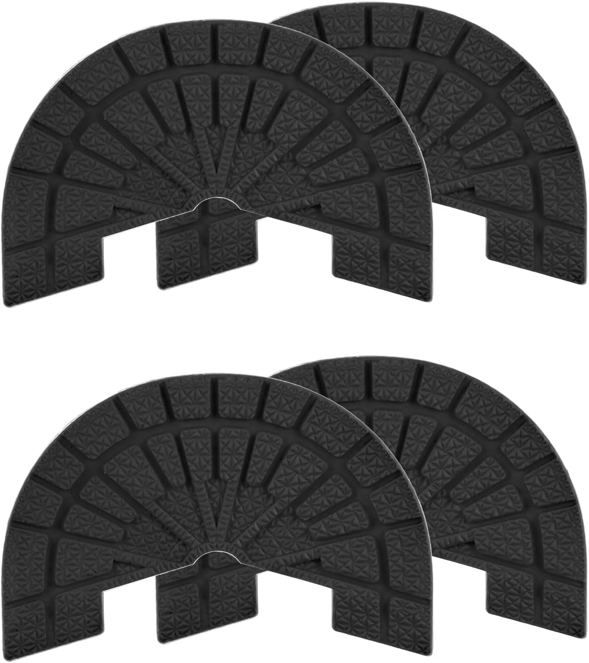 sourcing map 2pair Shoe Sole Protector for Sneakers Size 78 SelfAdhesive Non Slip Pad Heel