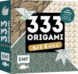 333 Origami Art Déco: Das Original Mit Anleitungen und 333 Papieren im Look der Golden 20s