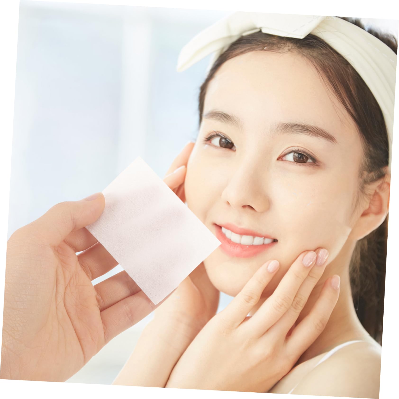 FOMIYES 5 Set Di Dischetti Detergenti Per Il Viso in Morbido Cotone Per Il Tonico Del Viso Per La Rimozione Del Trucco E Dei Pelucchi Formato Da Viaggio 20 Confezioni * 5
