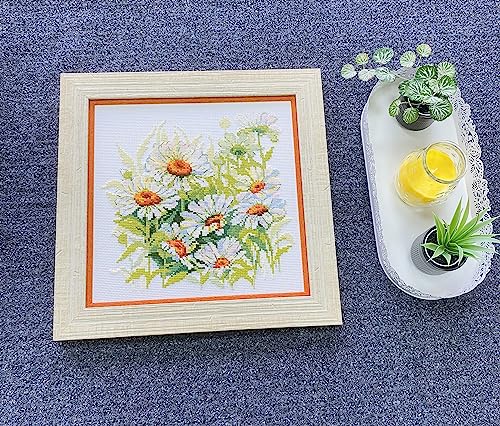 Kit broderie point de croix Riolis 1765 coton multicolore 30 cm loisirs créatifs - 8