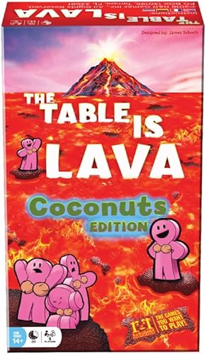Miniatura 3 de R&R Games Bundle Pack The Table is Lava Family and Coconuts Edition Juego de expansión