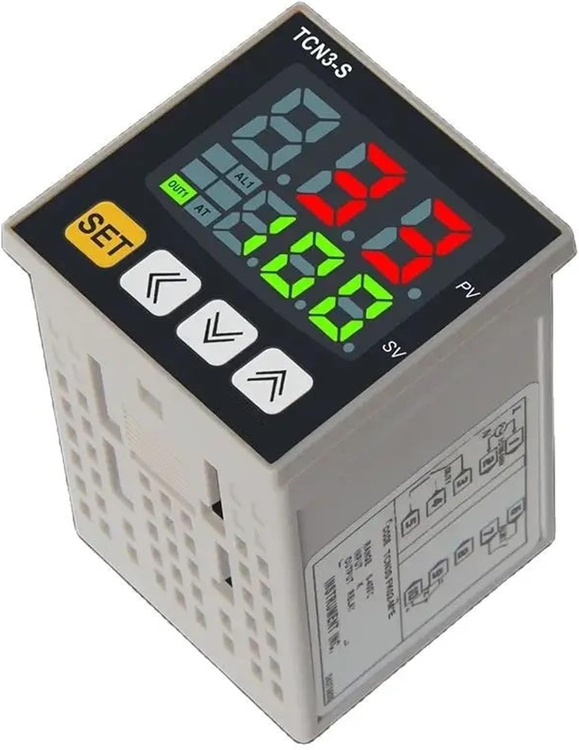 1Pcs TCN3 Digital PID Temperature Controller Thermostat for steam Equipment Relay Output Used for ovens(Output 4-20mA)