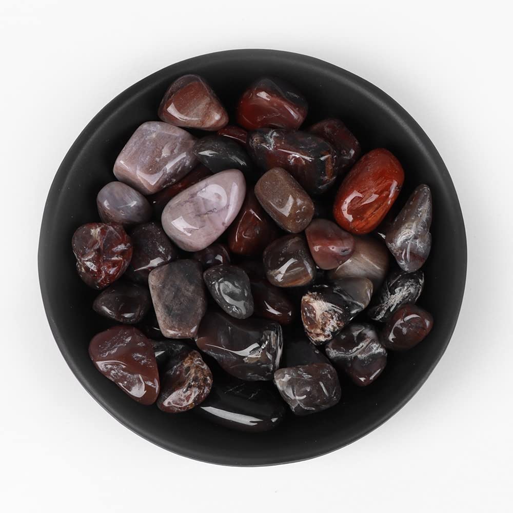 Grava Irregular Natural for paisajismo de acuarios de peceras Inicio Colecciones (Color : Style.1, Size : 100g)