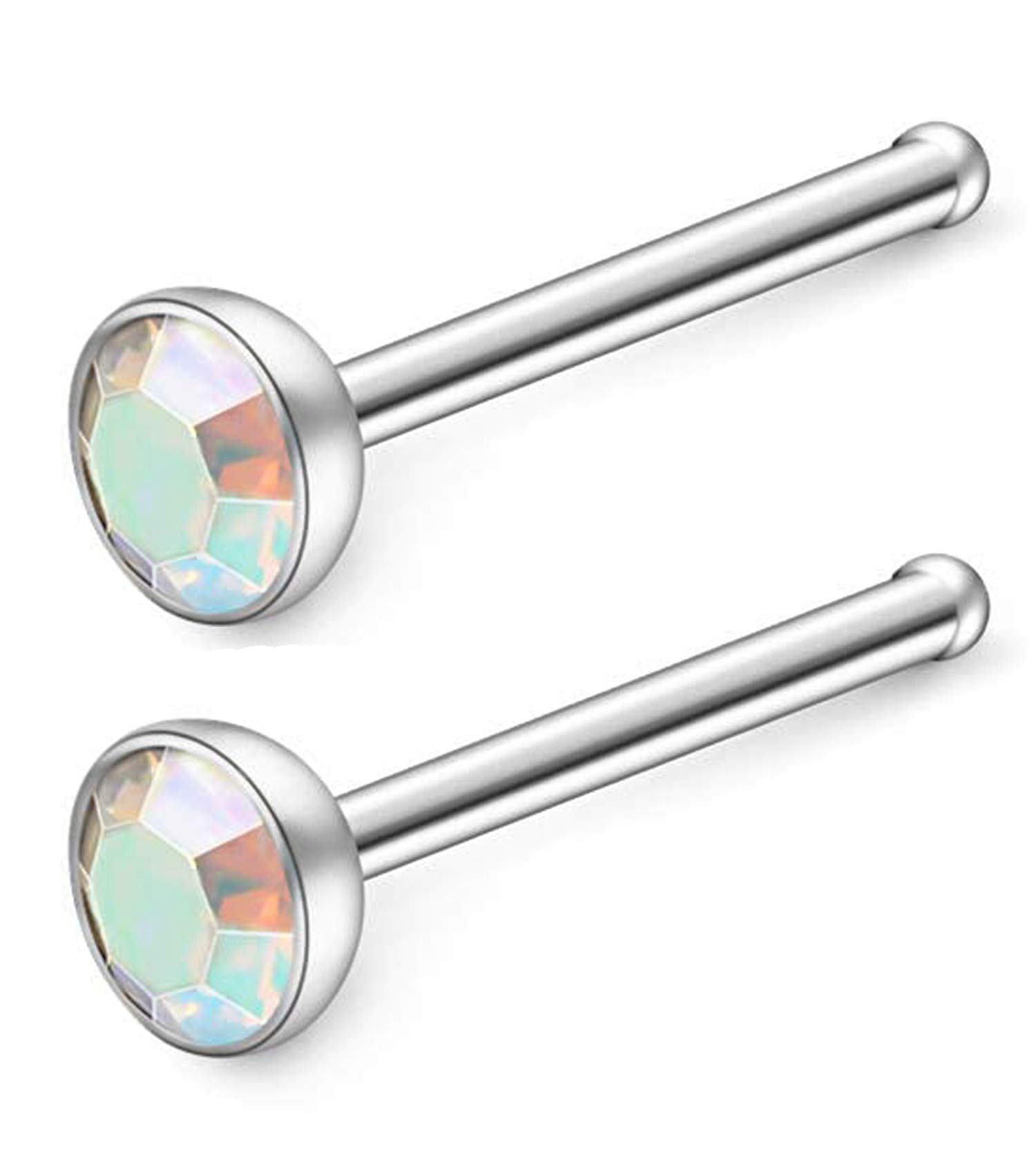 See full amazon price history chart for Via Mazzini 316L Stainless Steel No-Tarnish No-Rusting 2mm Nose Stud For Women And Girls (NR04952) 1 Pair Via Mazzini 316L Stainless Steel No-Tarnish No-Rusting 2mm Nose Stud For Women And Girls (NR04952) 1 Pair (B07GPLDLBK) Amazon Price History, Amazon Price Tracker