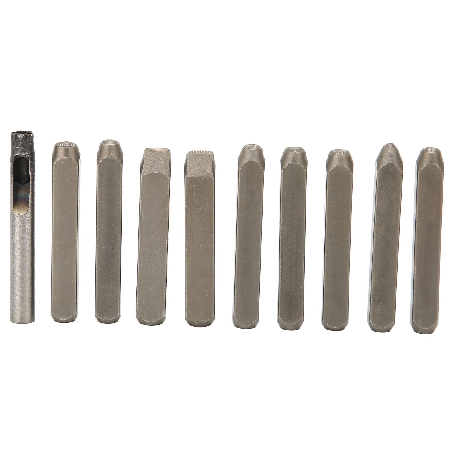 Generic Kit per Punzonatura Metallo, Set di Timbri con Motivi Diversi, 20 Pezzi, for Lavorazione Artigianale e Incisione su Metallo | Set punzoni in acciaio per incidere gioielli, chiavi e posate fai-da-te