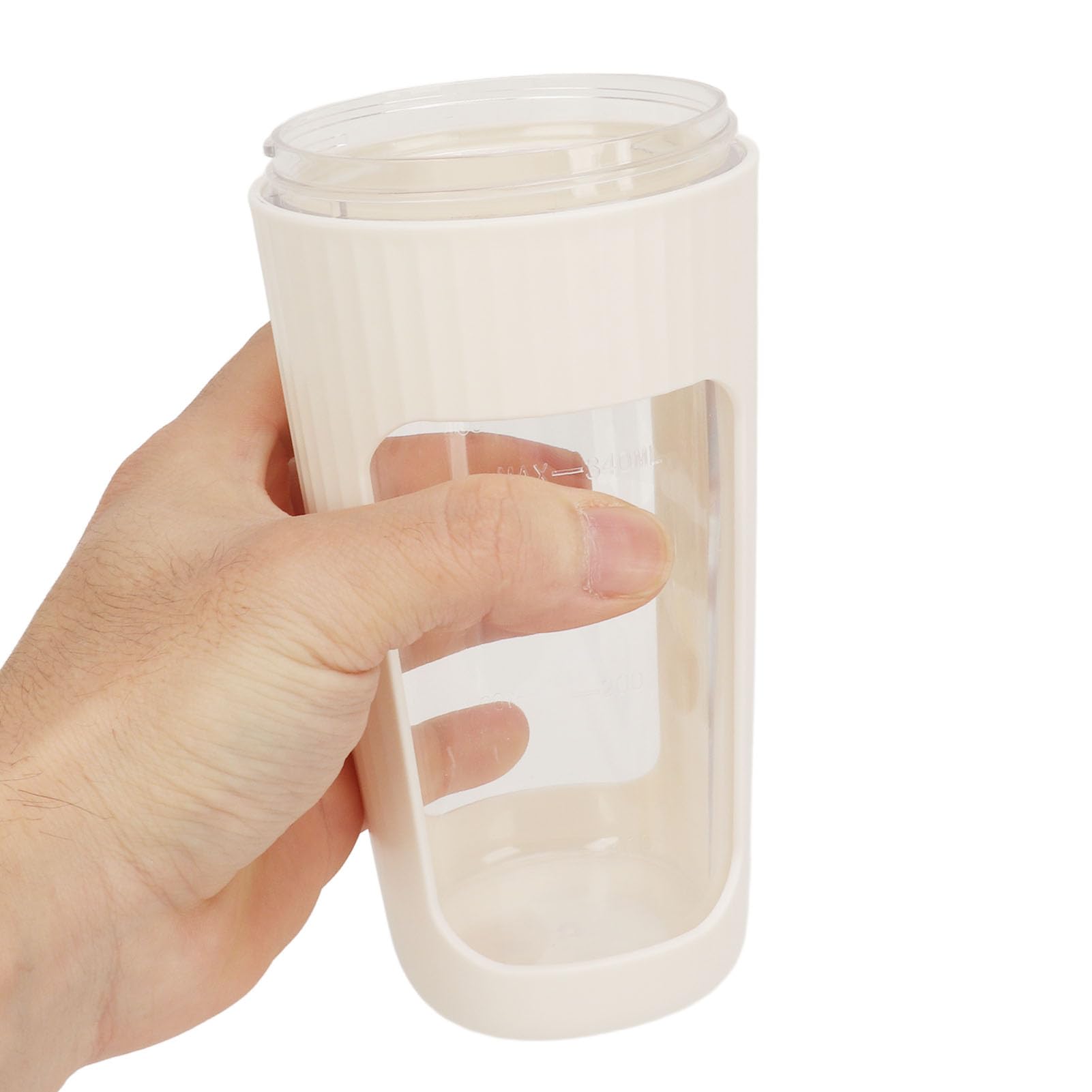 FTVOGUE Mini Frullatore Portatile, Spremiagrumi Ricaricabile da 340 Ml | USB-C Ricaricabile, capacità 20,4 Oz, Materiale PC, Batteria da 1500 MAh, per Frullati, Frullati Proteici, Alimenti per