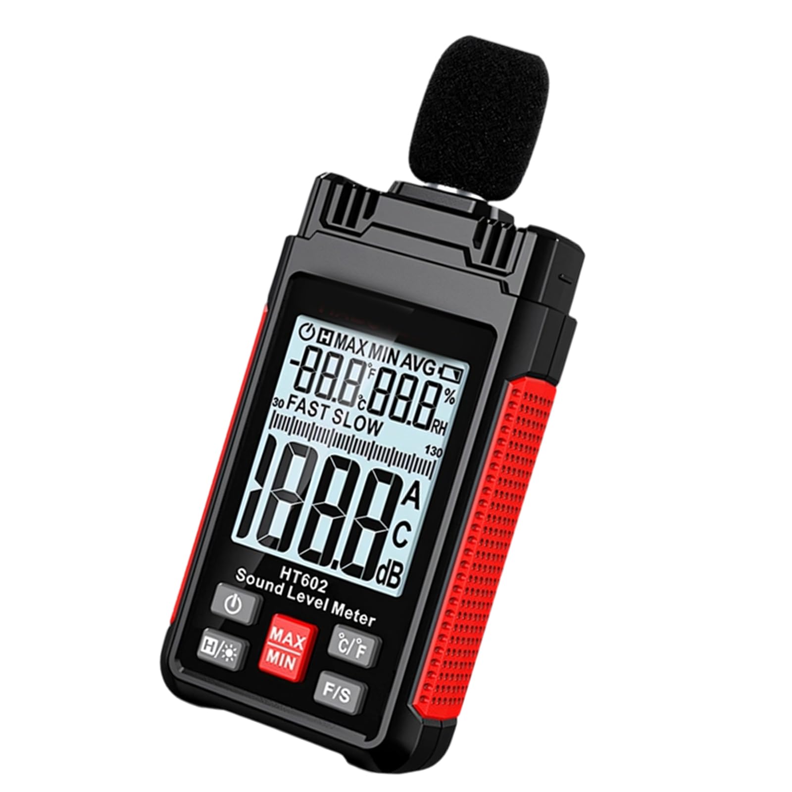 Fromceo Ht602a Professional Sound Measurement Tool For Accurate Noise Analysis With Lcd Panel And Handheld Design Handheld Decibel Meter