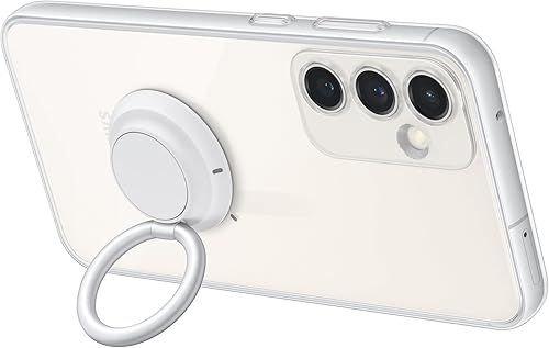 Miniatura 7 de SAMSUNG Funda protectora transparente para Galaxy S23 FE con agarre, soporte, accesorios y accesorios incluidos, resistente a los arañazos, versión