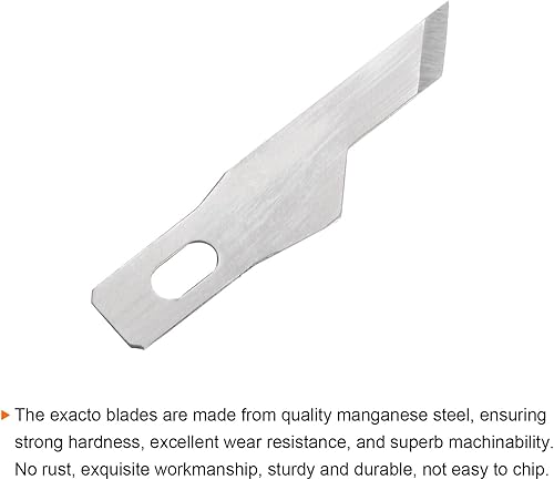 Miniatura 5 de 40 cuchillas de repuesto para cuchillos Exacto #16, cuchillas de repuesto de precisión Exacto, cuchillas de repuesto para bricolaje, arte, corte,