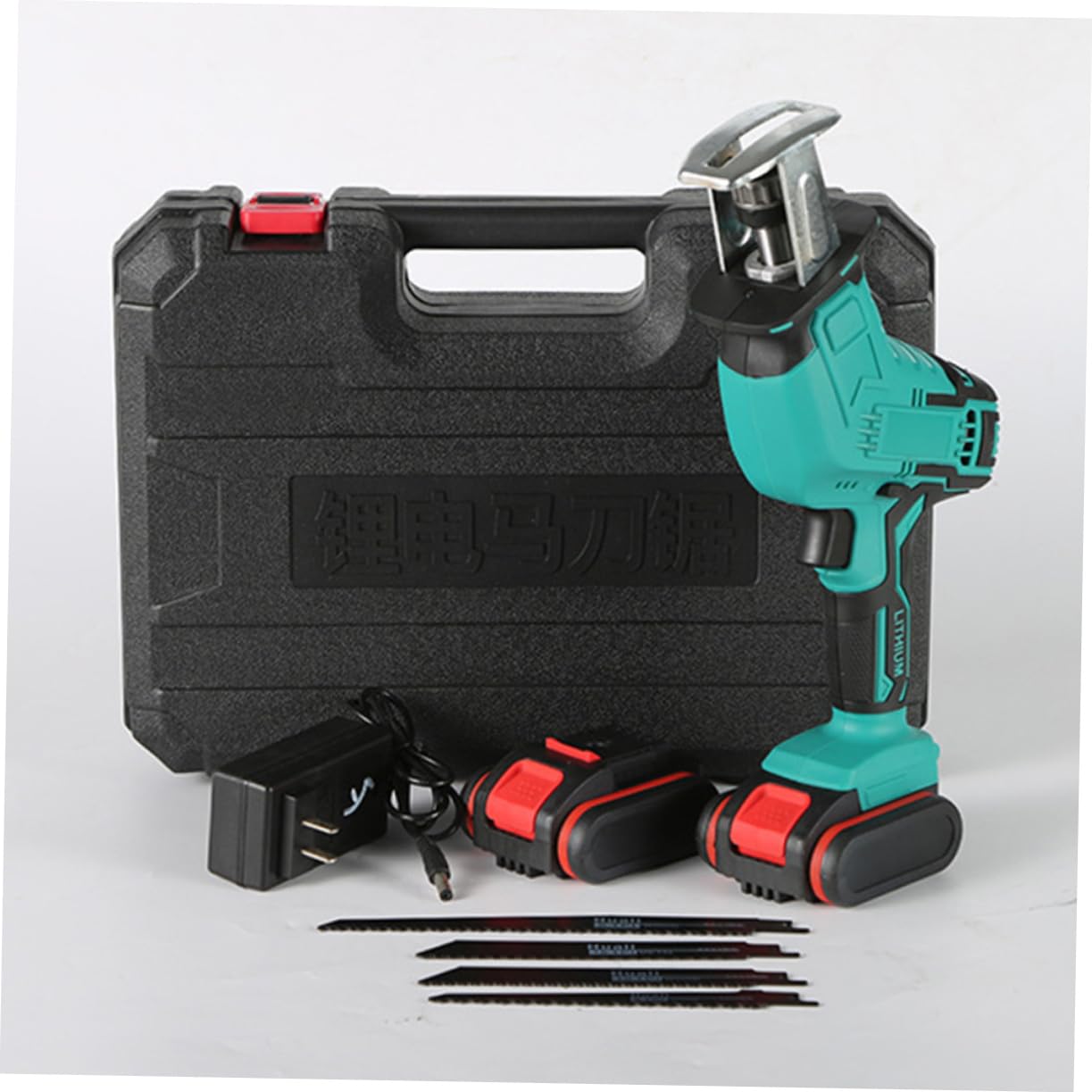 Uonlytech 1set Seghetto Elettrico Portatile Per Taglio Luce Diffusa e Batteria Inclusa
