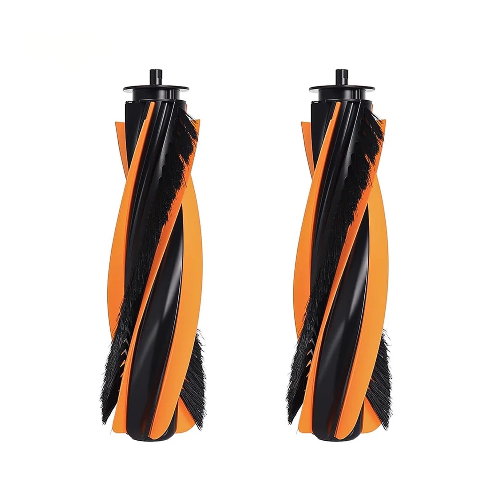 Main Brush,Compatible For JONR,P20/T5 Pro,Compatible For Midea,V12 Pro Sweeping Robot Vacuum Cleaner Floor Cleaning Roller Brush Accessories Parts(2pcs)