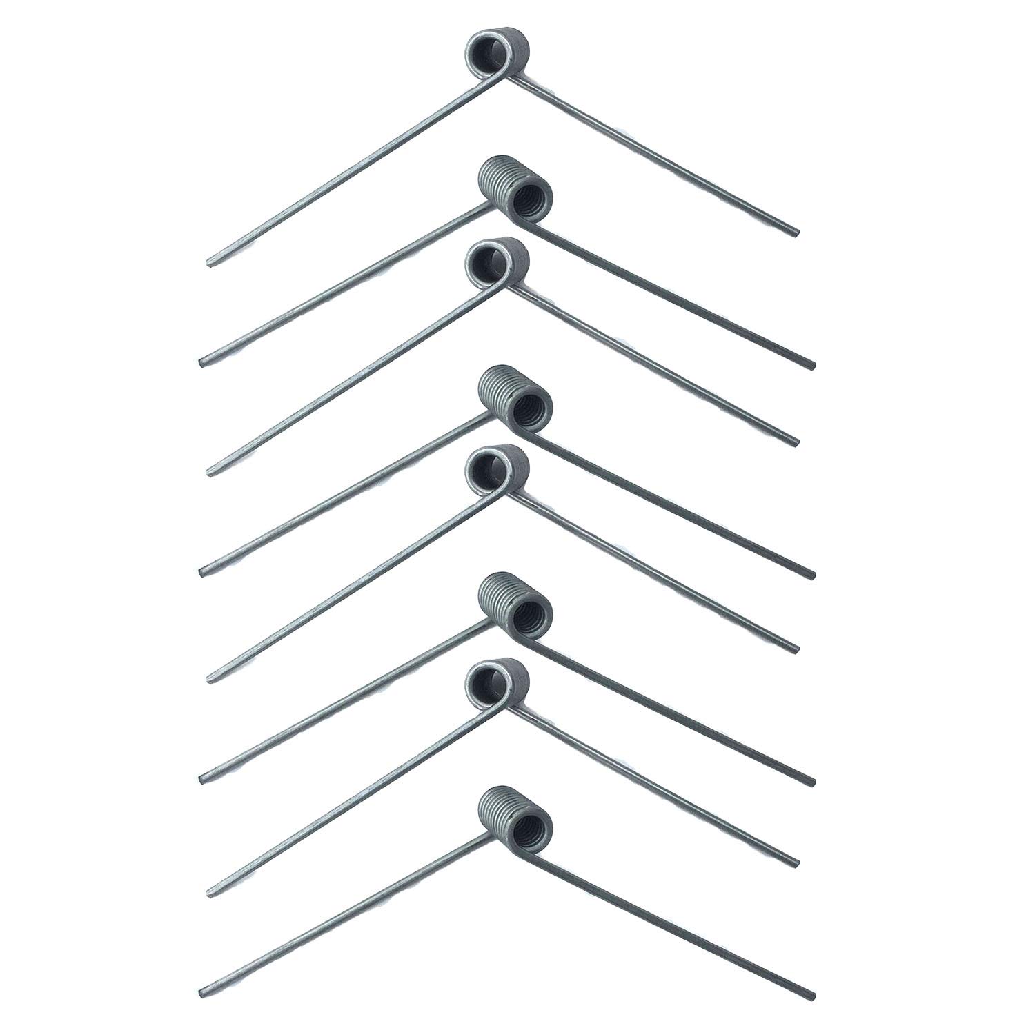 Larsen Trap Spring UK Made by TrapMan Magpie Trap Corvid Trap Crow Trap Pest Control (4x pairs (8x springs in total))